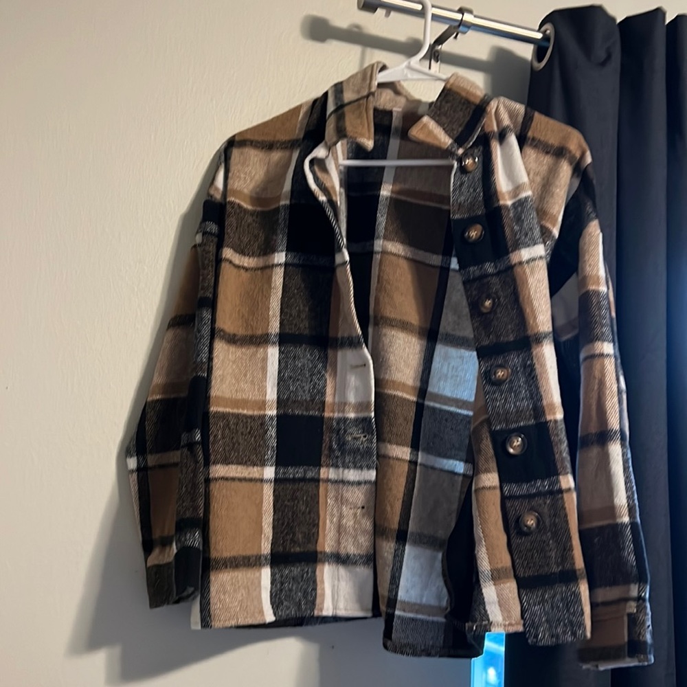 plaid jacket
